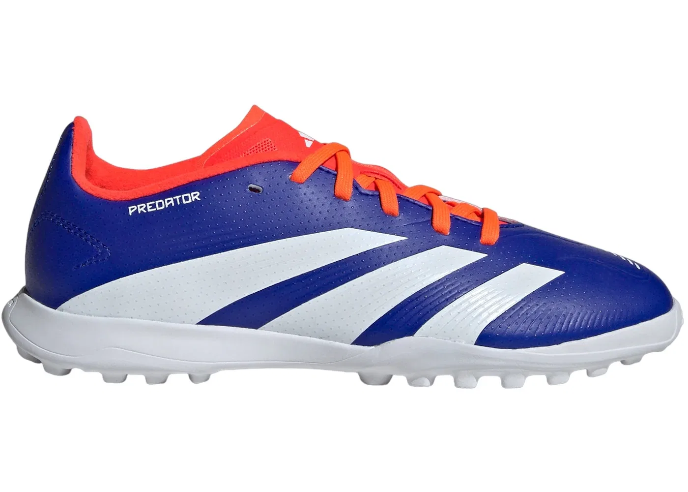 Детские бутсы Predator League Turf Adidas, Lucid Blue Cloud White Solar Red