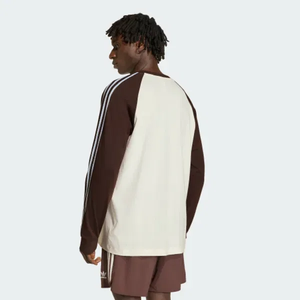 Футболка с длинным рукавом Britcore Cali, Adidas, белый — фото 3