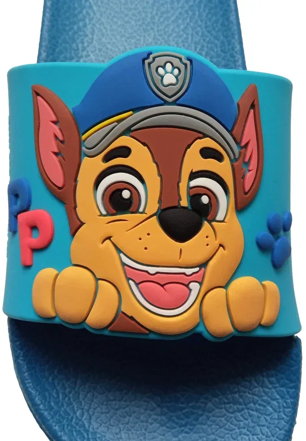 Сланцы с принтом Chase And Marshall Paw Patrol синие — фото 4