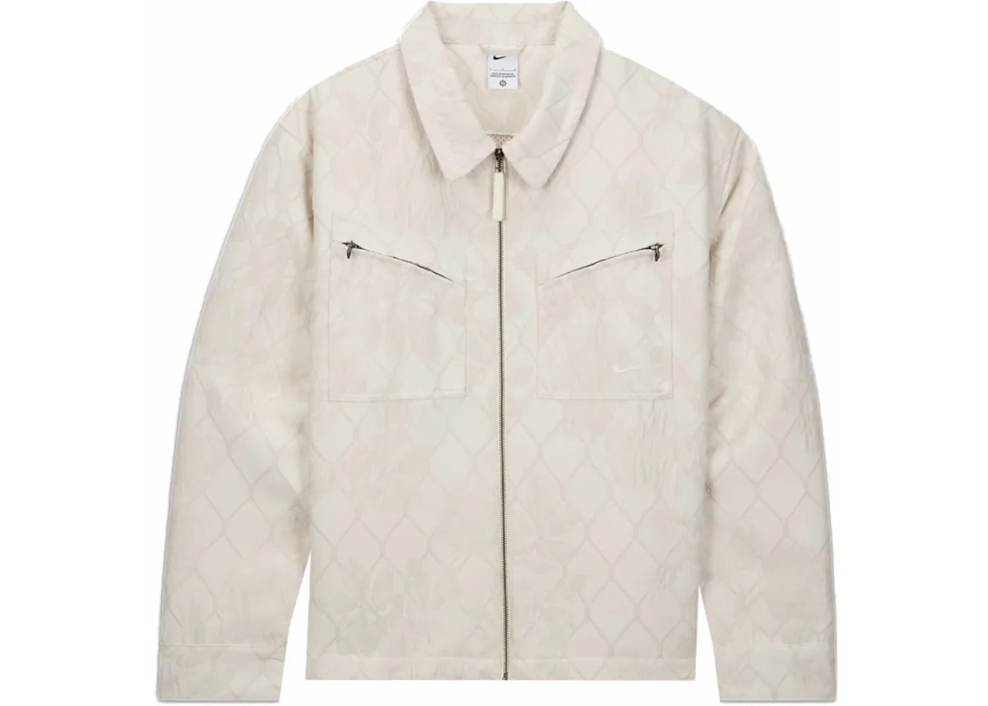 Мужская куртка с водоотталкивающим покрытием Nike Devin Booker Repel Basketball Jacket, Pale Ivory
