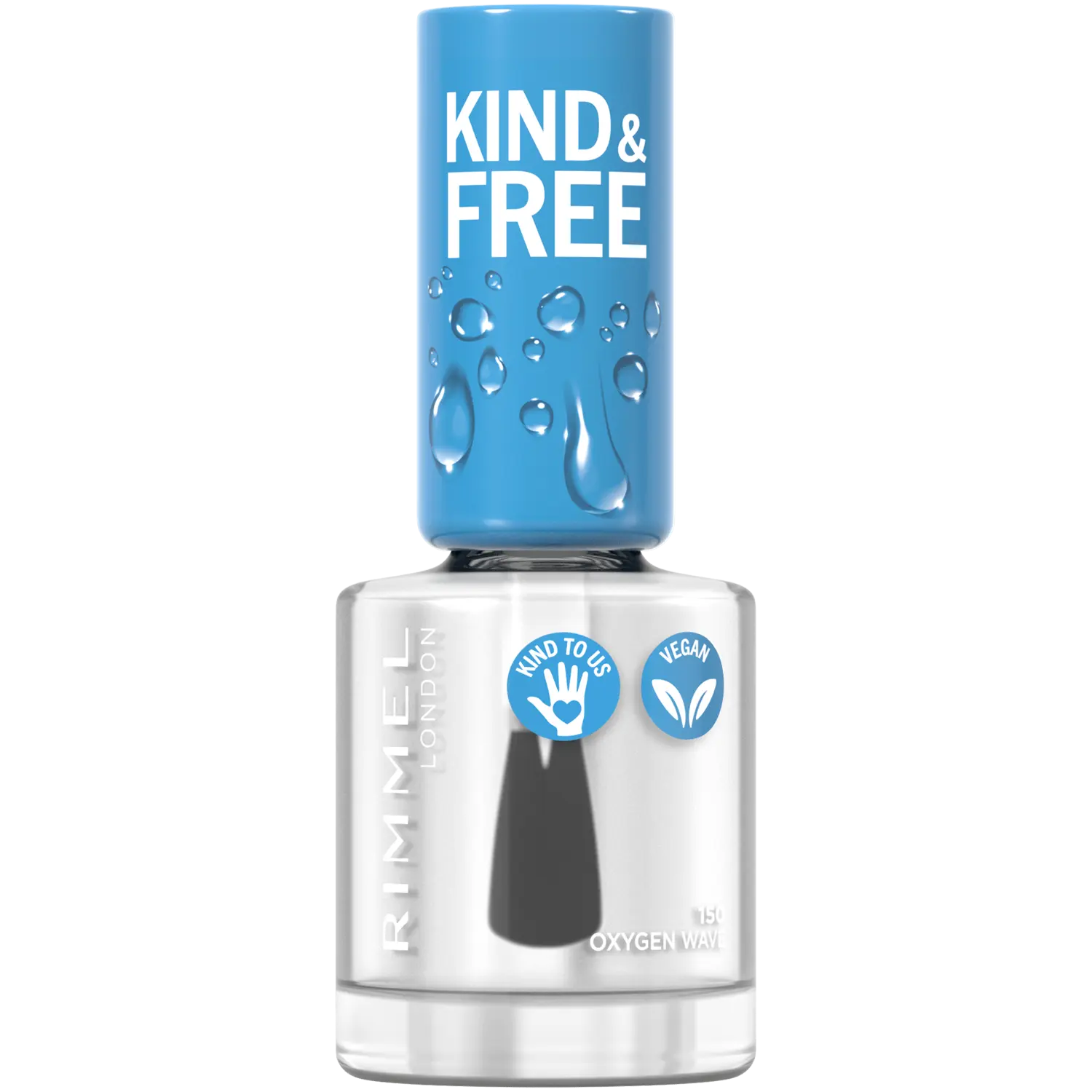 

Rimmel Kind&Free веганское верхнее покрытие для ногтей 150, 8 мл