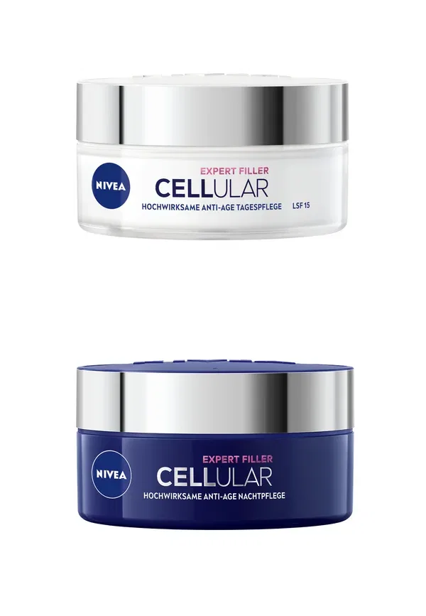 Набор дневной и ночной крем с SPF 30 Hyaluron Cellular Filler Anti-age Nivea 100 мл