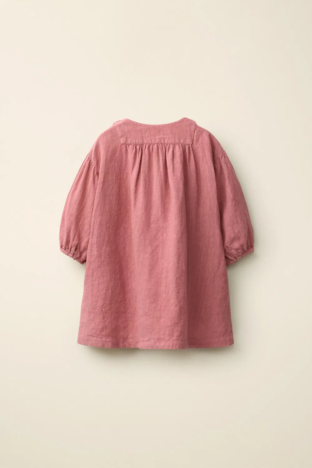 Платье из 100% льна, созданное в сотрудничестве Caramel London и Zara, Terracotta — фото 2