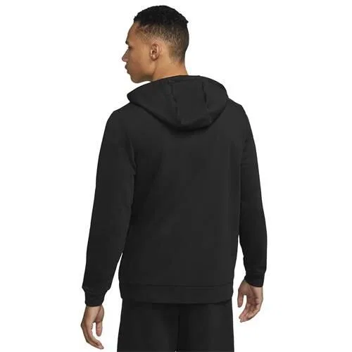Мужской свитшот с капюшоном Nike Dri-FIT, Черный — фото 2