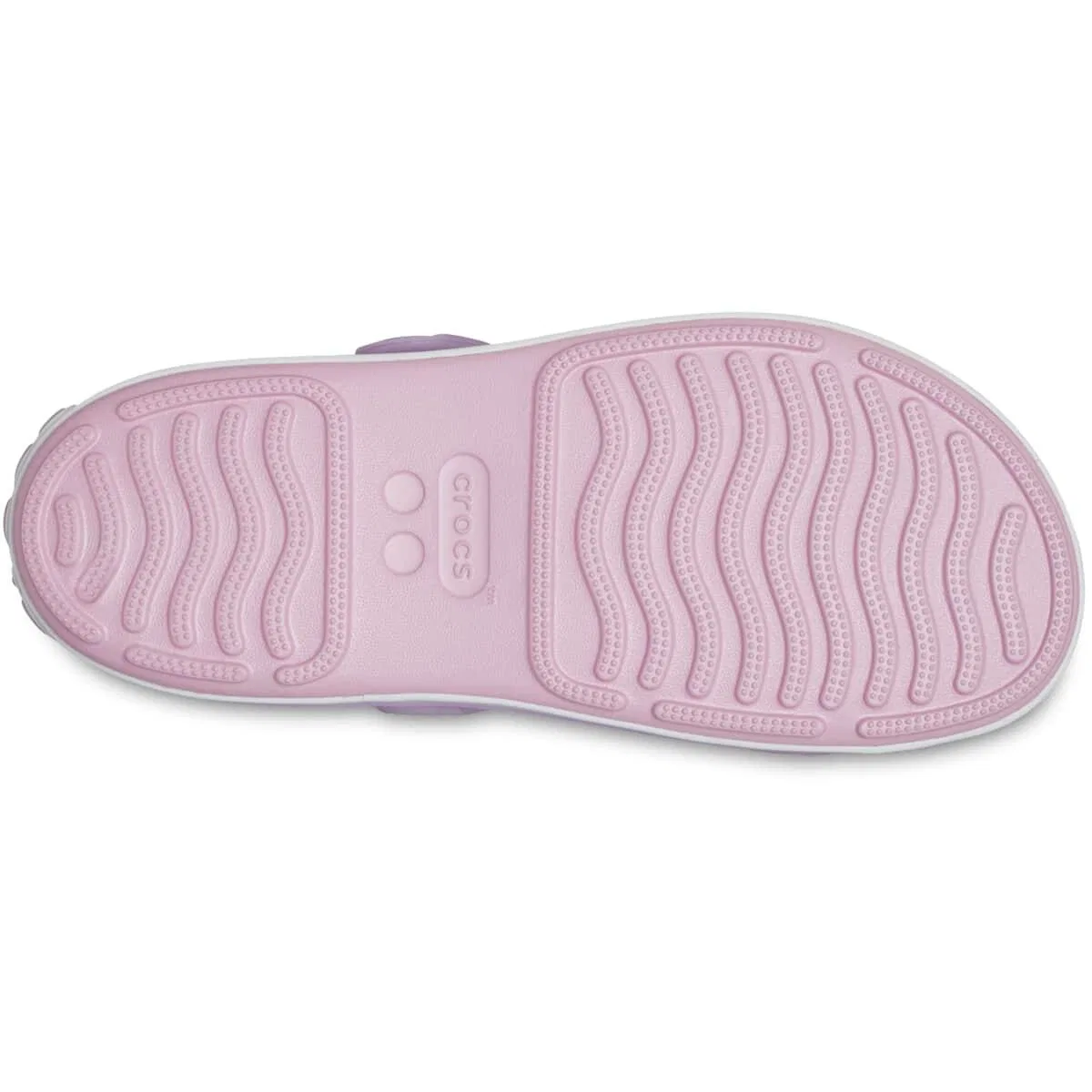Детские сандалии с ремешками Crocband Cruiser Crocs, Rosa Weiss — фото 4
