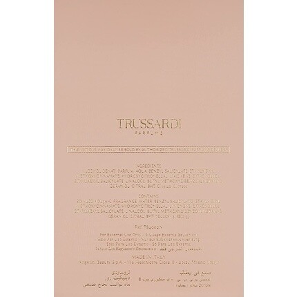 Туалетная вода-спрей Trussardi Delicate Rose 100 мл — фото 3
