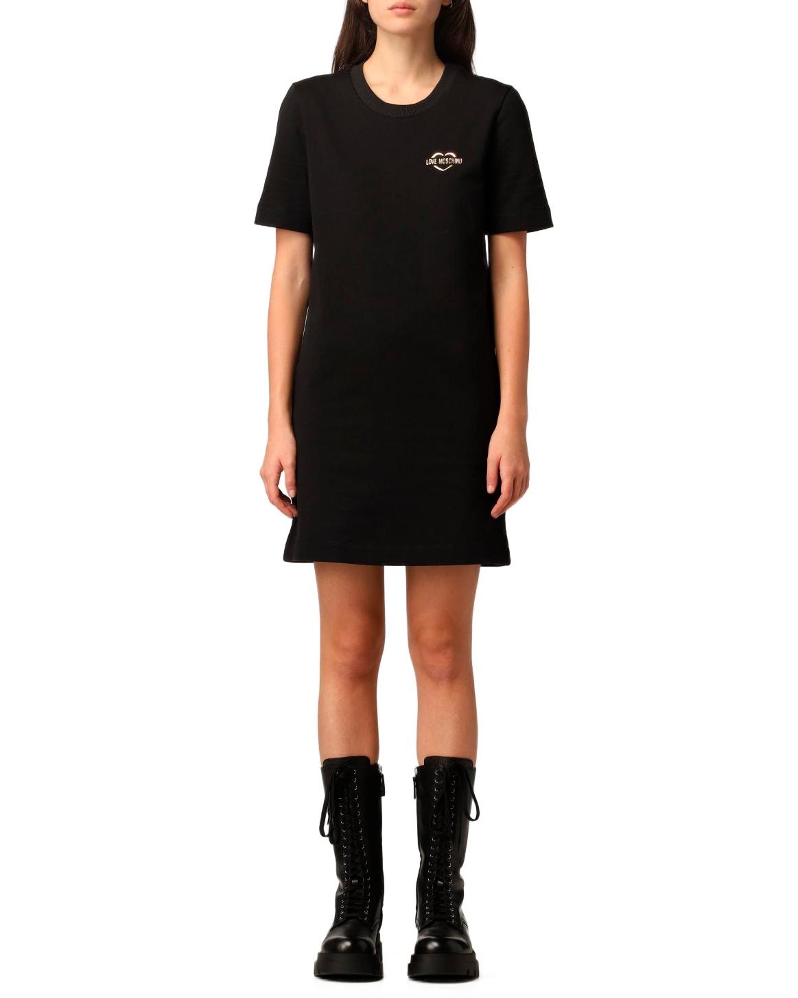 

Платье Love Moschino мини, черный