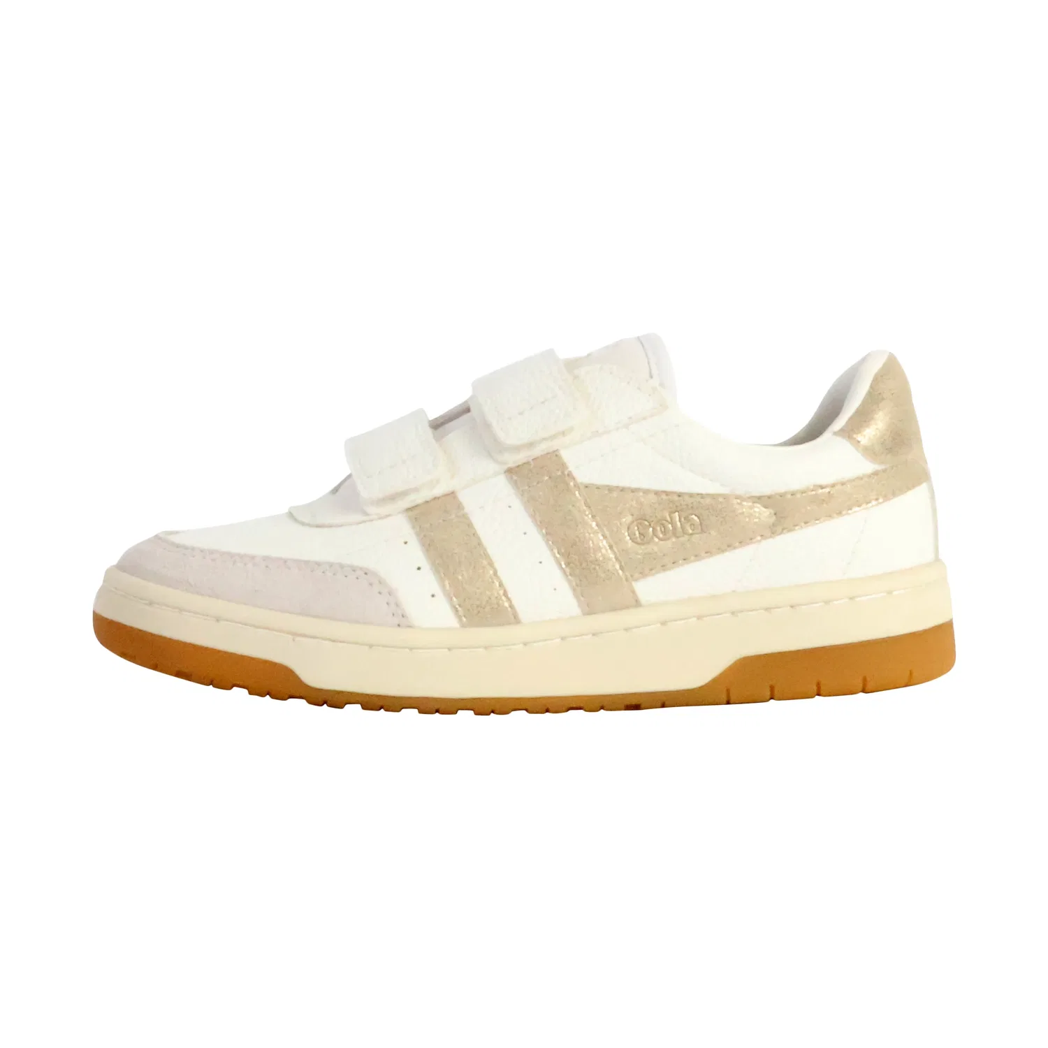 Кроссовки низкие детские кожаные Falcon Mirror Gola, белый
