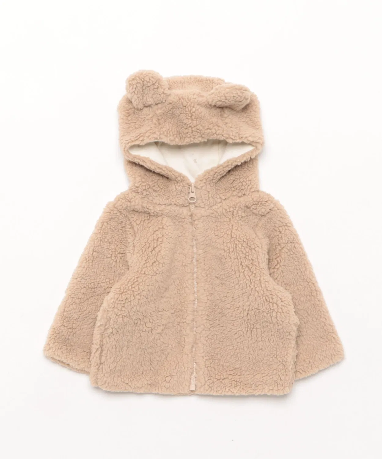 Детское платье-макси с воланами и принтом Starlight, модель Bear Jacket Mag., Beige