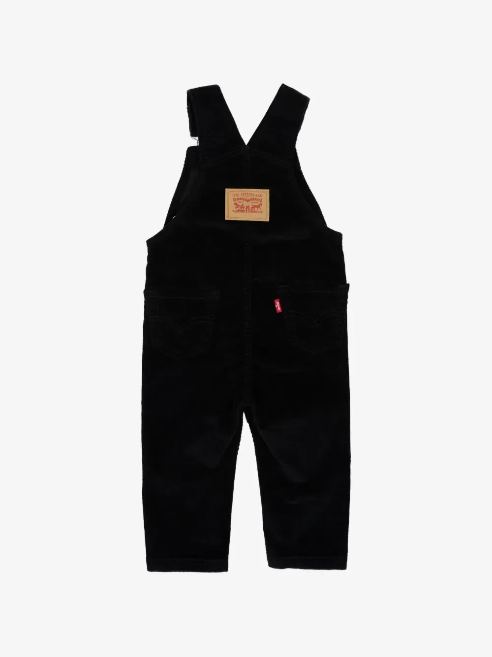 Вельветовые комбинезоны Levi's Kids, черный — фото 2