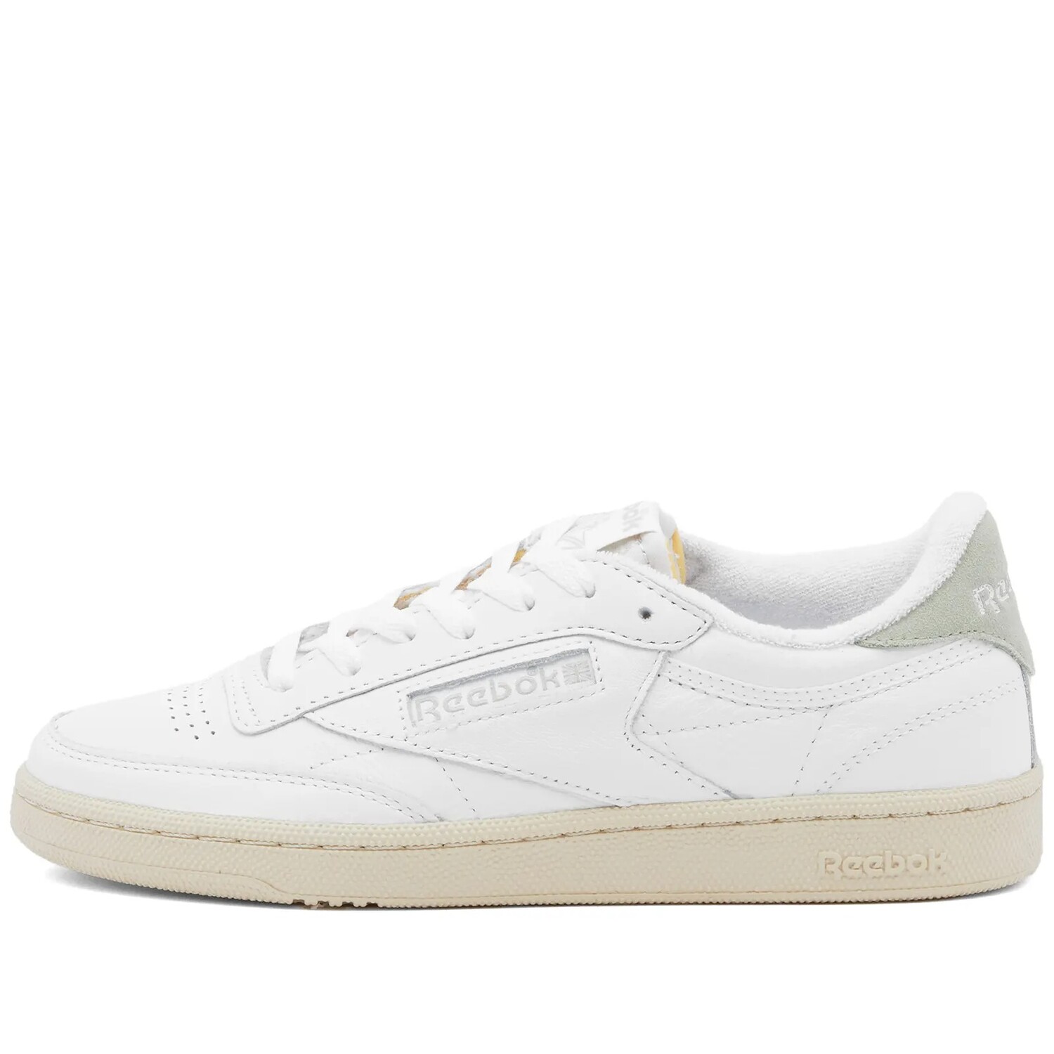 

Кроссовки Reebok Club C 85 Vintage, бежевый/белый/серый