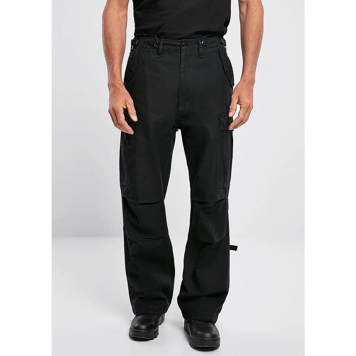 Мужские брюки M65 Vintage Pants Brandit, Black — фото 4
