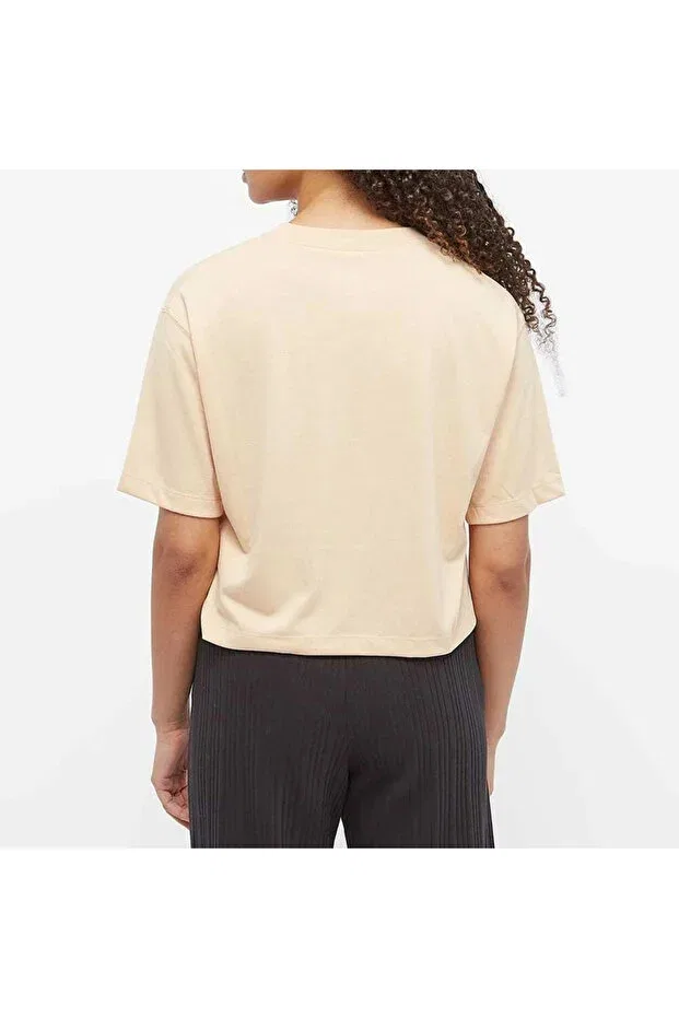 Женская футболка с принтом Jordan Essentials Boxy T-Shirt DM5182-268 Nike, Beige — фото 3