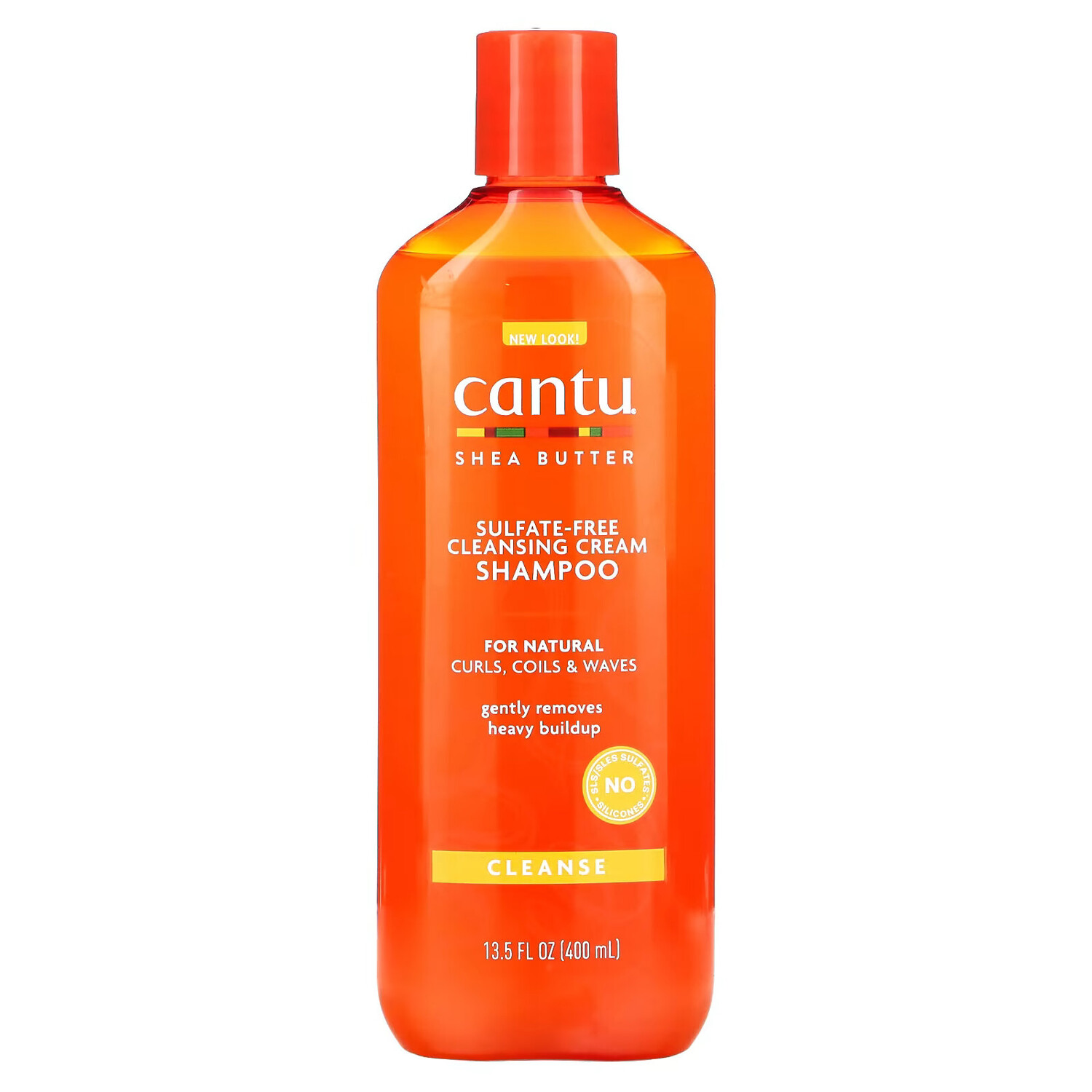 Cantu Очищающий крем-шампунь с маслом ши для натуральных волос — фото 2
