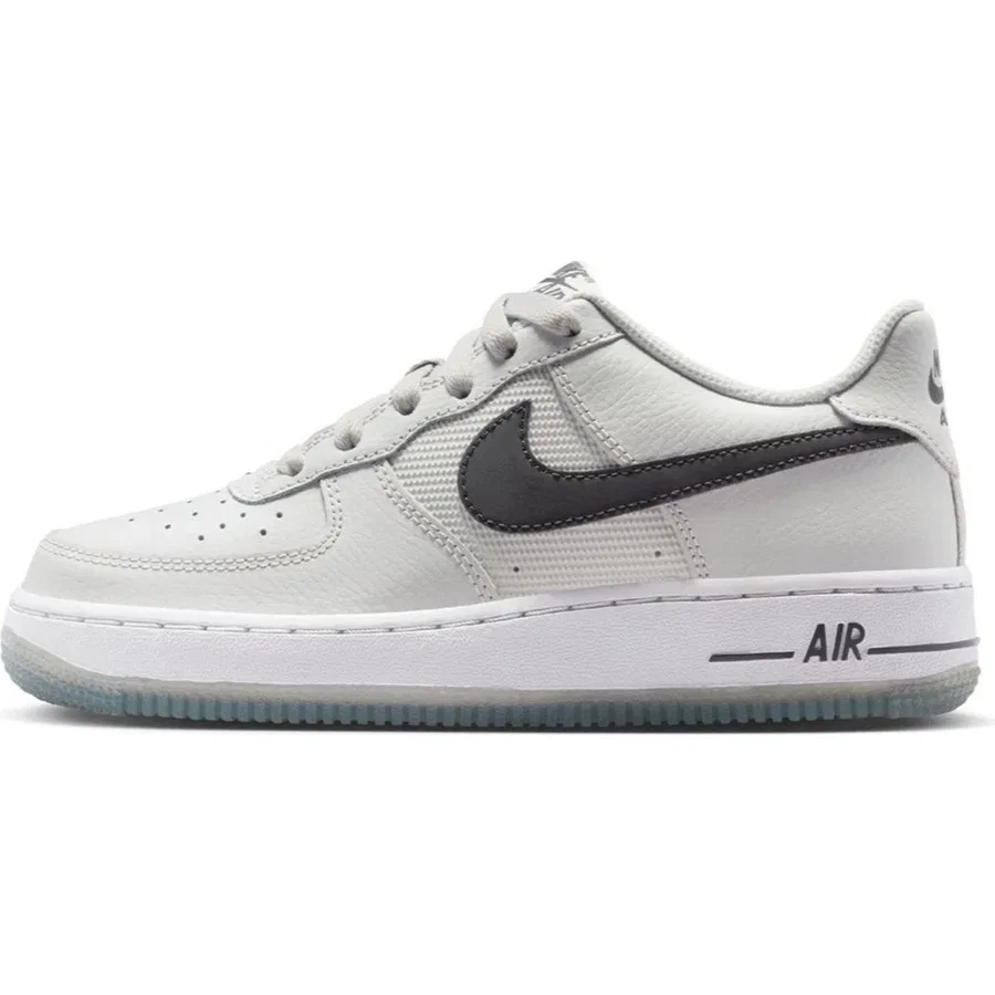Кроссовки повседневные из натуральной кожи Air Force 1 GS Nike, Серый