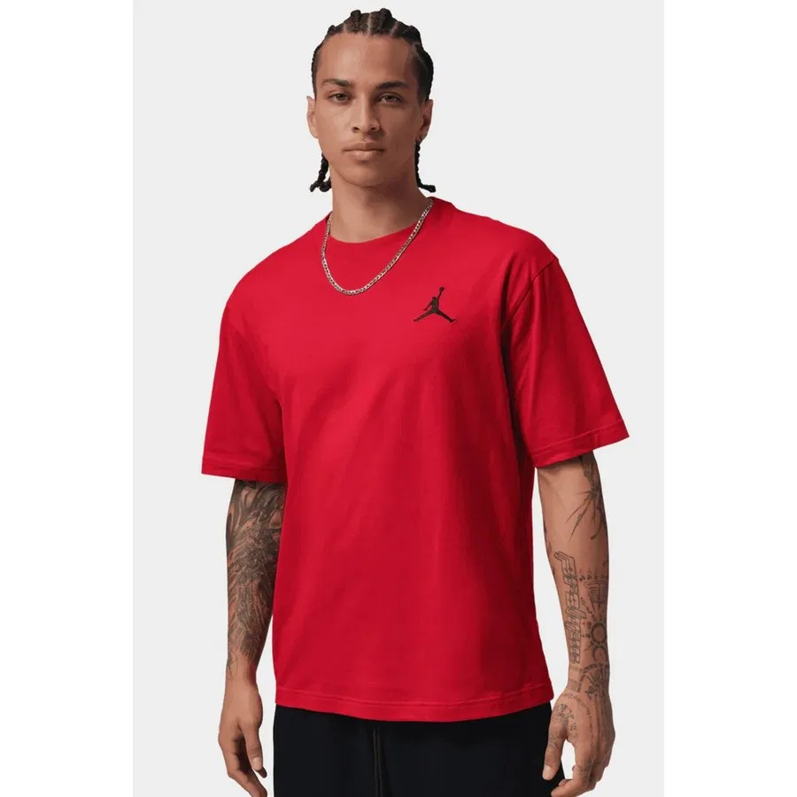 Футболка с коротким рукавом Jordan Jumpman Embroidered Nike, Красный