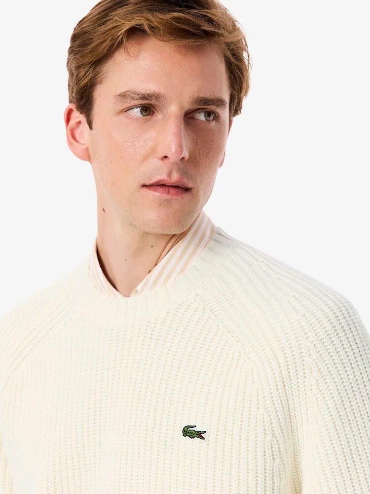 Свитер с рифленой вязкой LACOSTE — фото 2