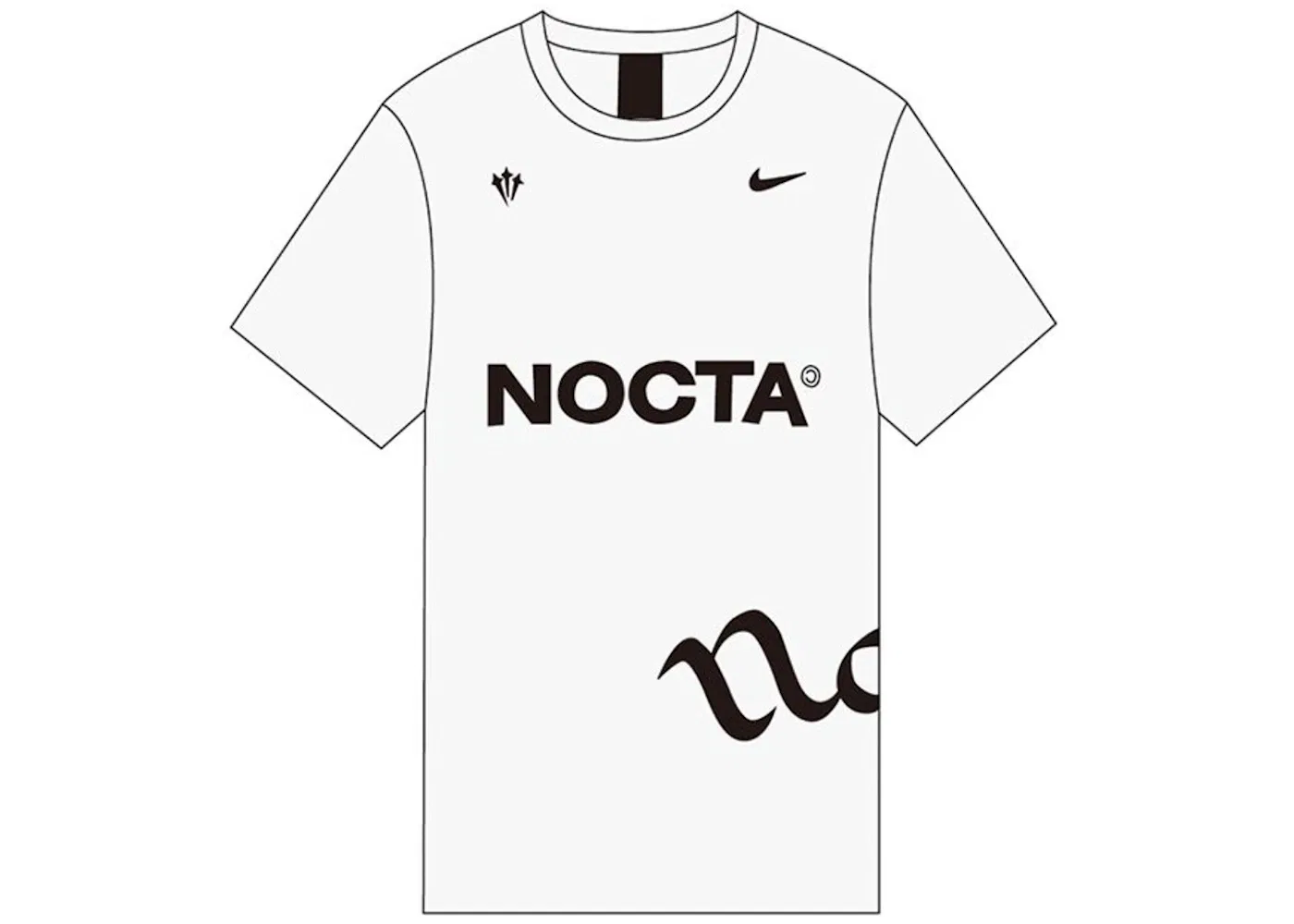 Мужская футболка с принтом Nike x NOCTA T-shirt, White
