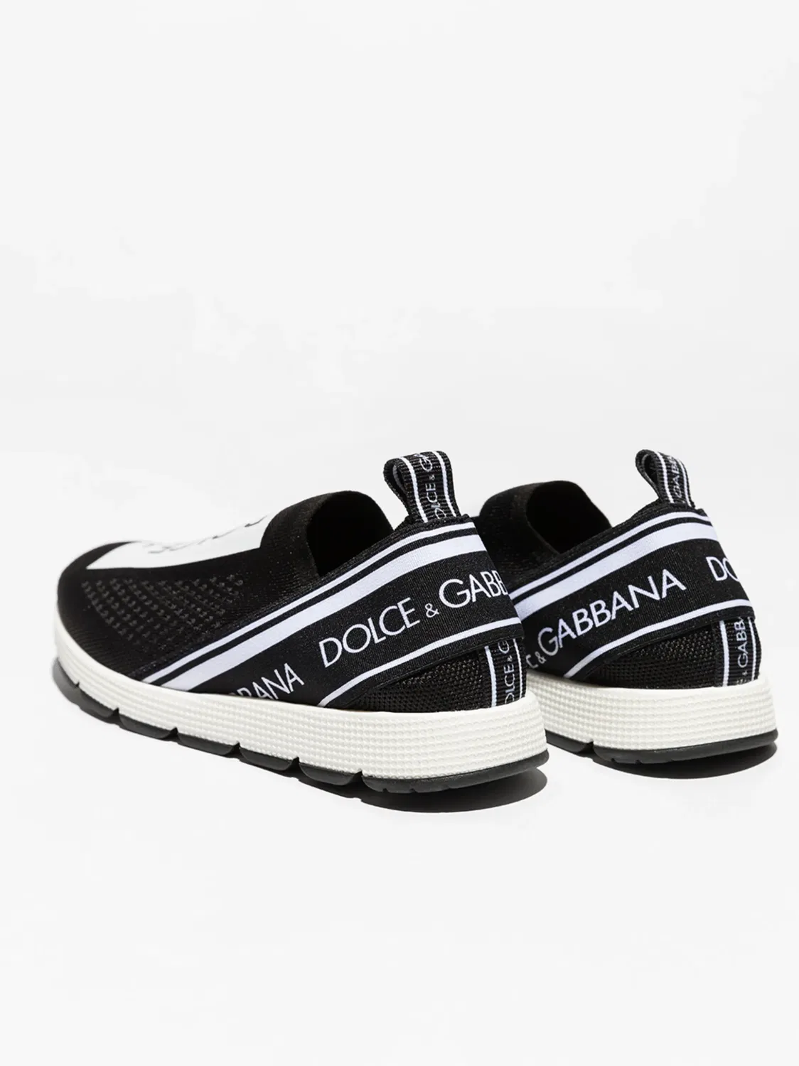 Dolce & Gabbana Кроссовки-носки черные — фото 2