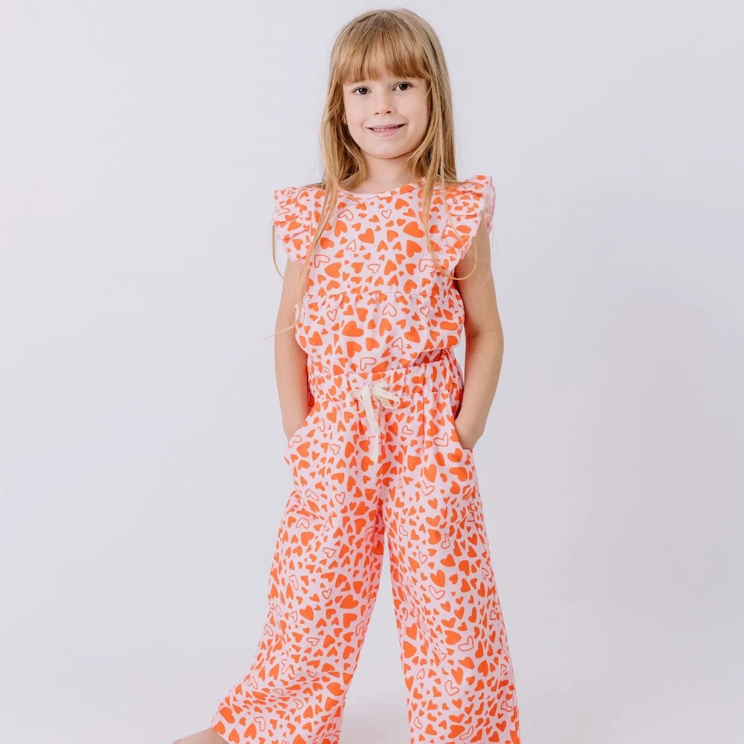Штаны из футера Little Big Hearts Walkiddy, синий