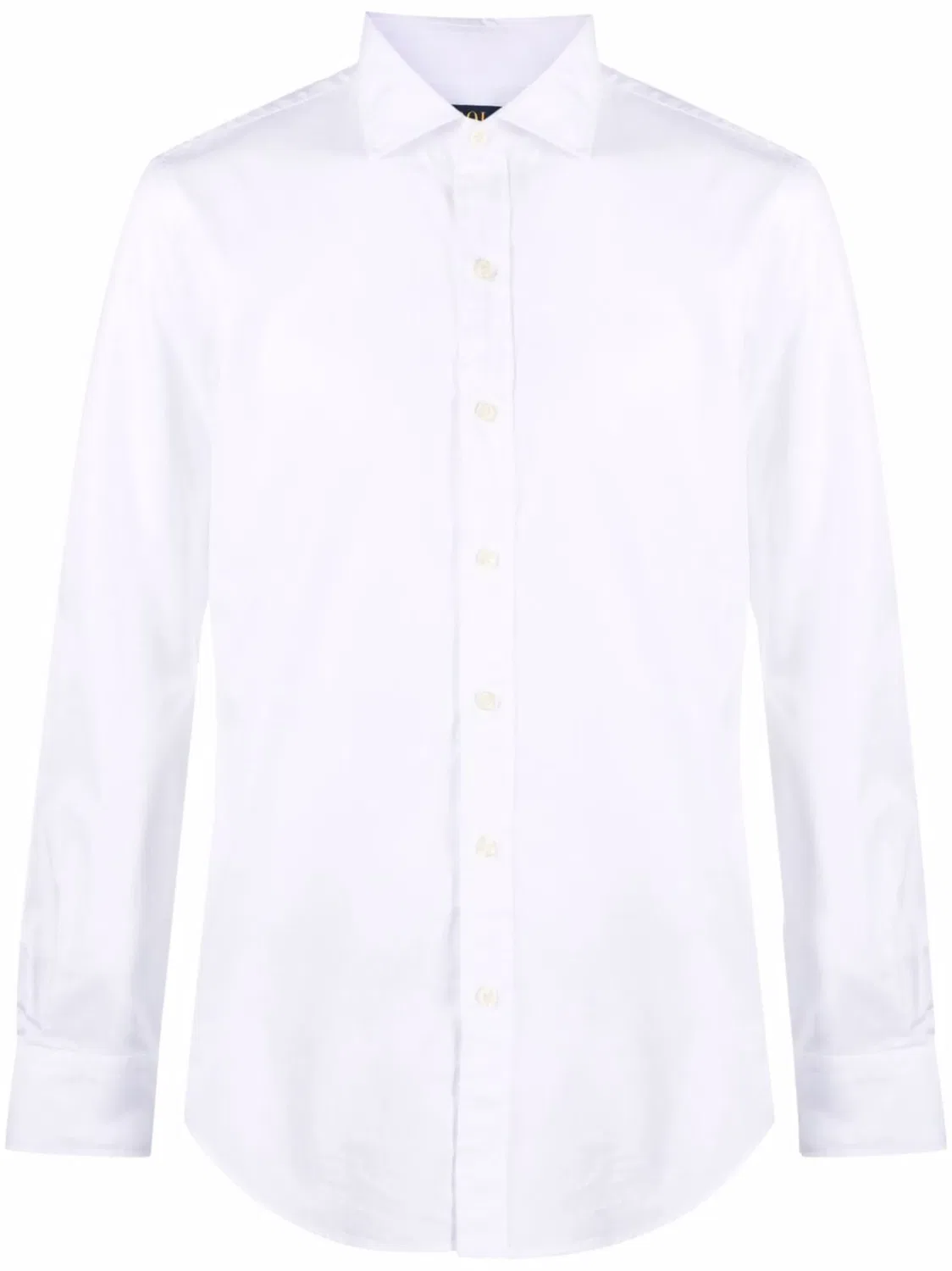 Рубашка с длинными рукавами из хлопка Polo Ralph Lauren, белый