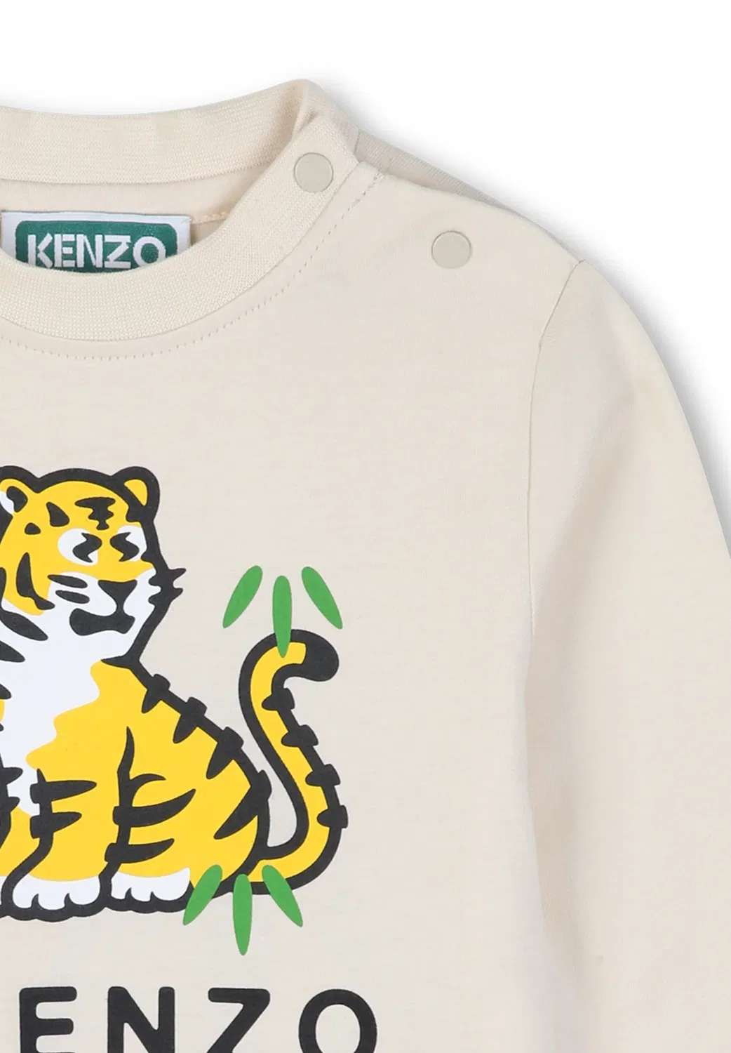 Tee-Shirt manches longues - футболка с длинными рукавами Kenzo Kids, Pale Trench — фото 3