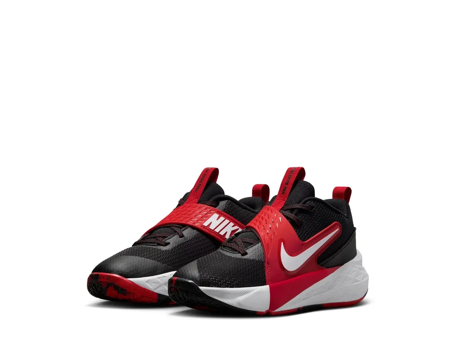 Кроссовки детские Nike Team Hustle D 12, Black/White — фото 3