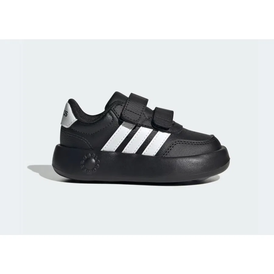 Кроссовки детские с липучками Breaknet 3.0 Cf I adidas, Core Black Cloud White Core Black