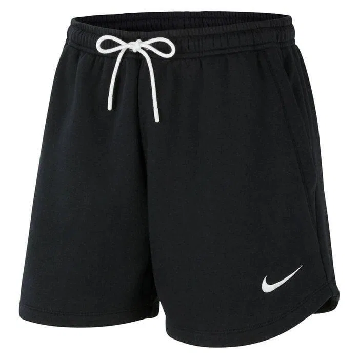 Женские шорты из флиса Nike Fleece Park 20, Цвет: Schwarz / Weiss — фото 4