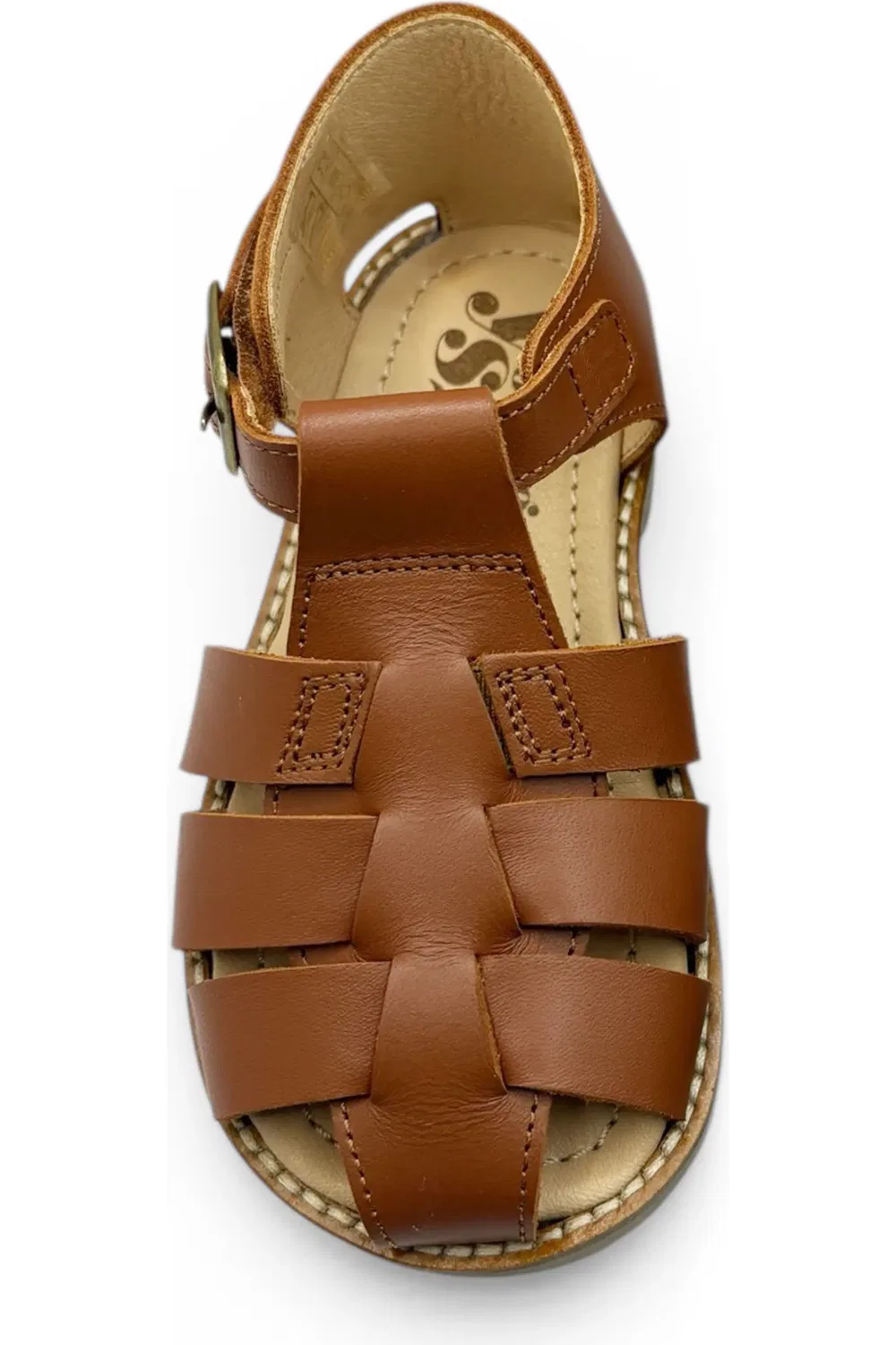 Сандалии детские классические Noah Young Soles, Chestnut Brown — фото 4