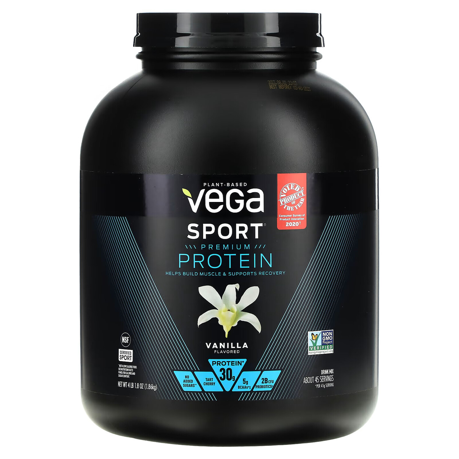 

Vega, Ванильный ароматизатор, 4 фунта 1,1 унция (1,85 кг)
