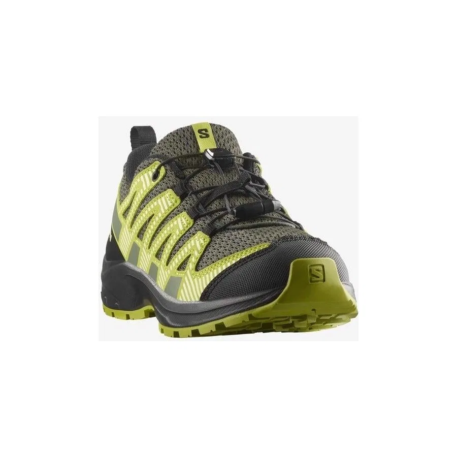 Кроссовки Salomon Xa Pro V8 J, Зеленый — фото 4