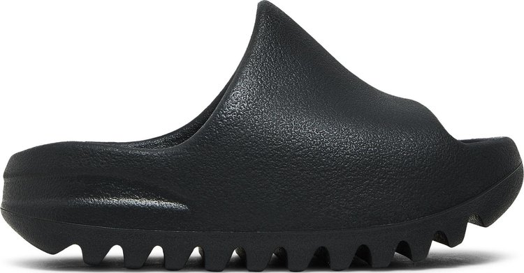 Сандалии Adidas Yeezy Slides Kids 'Onyx', черный - фото