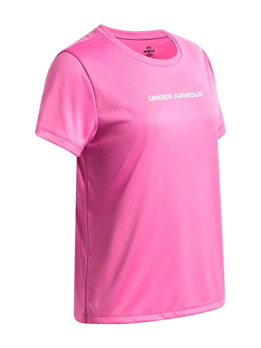 Спортивная футболка UNDER ARMOUR Performance Shirt с логотипом, светло-розового цвета — фото 4