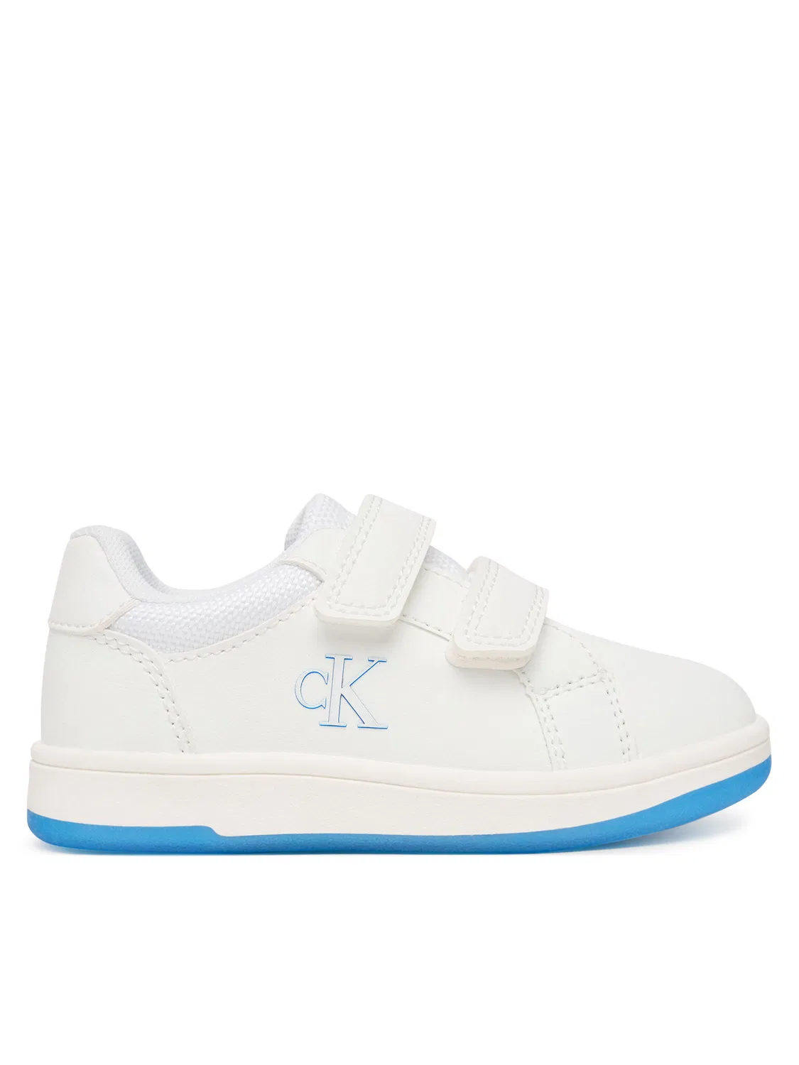 Кроссовки для мальчика Low Cut Velcro Calvin Klein, белый