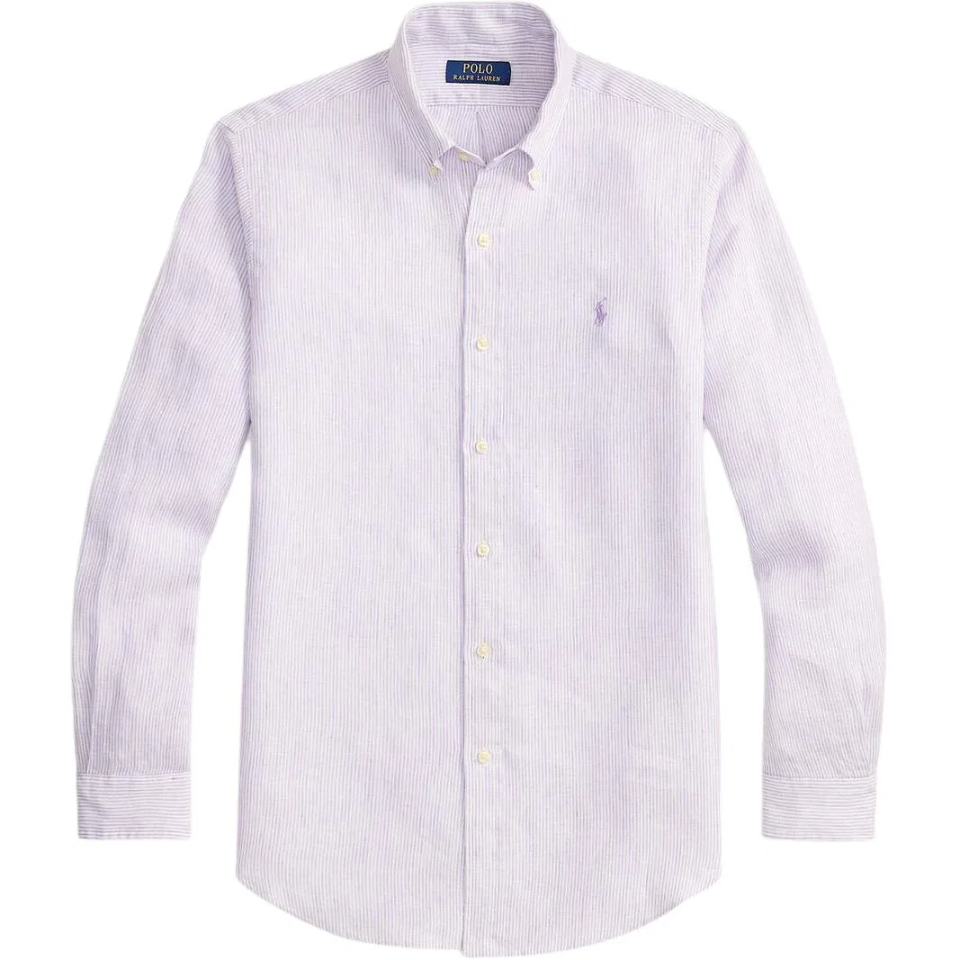 Мужская рубашка с лацканами прямого кроя Multicolor Polo Ralph Lauren, Multicolor