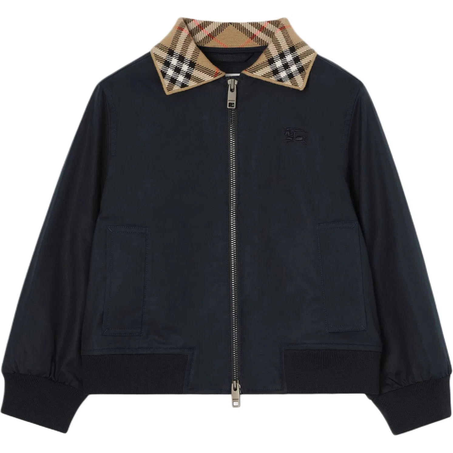 Детская куртка с лацканами Burberry, Marine Black