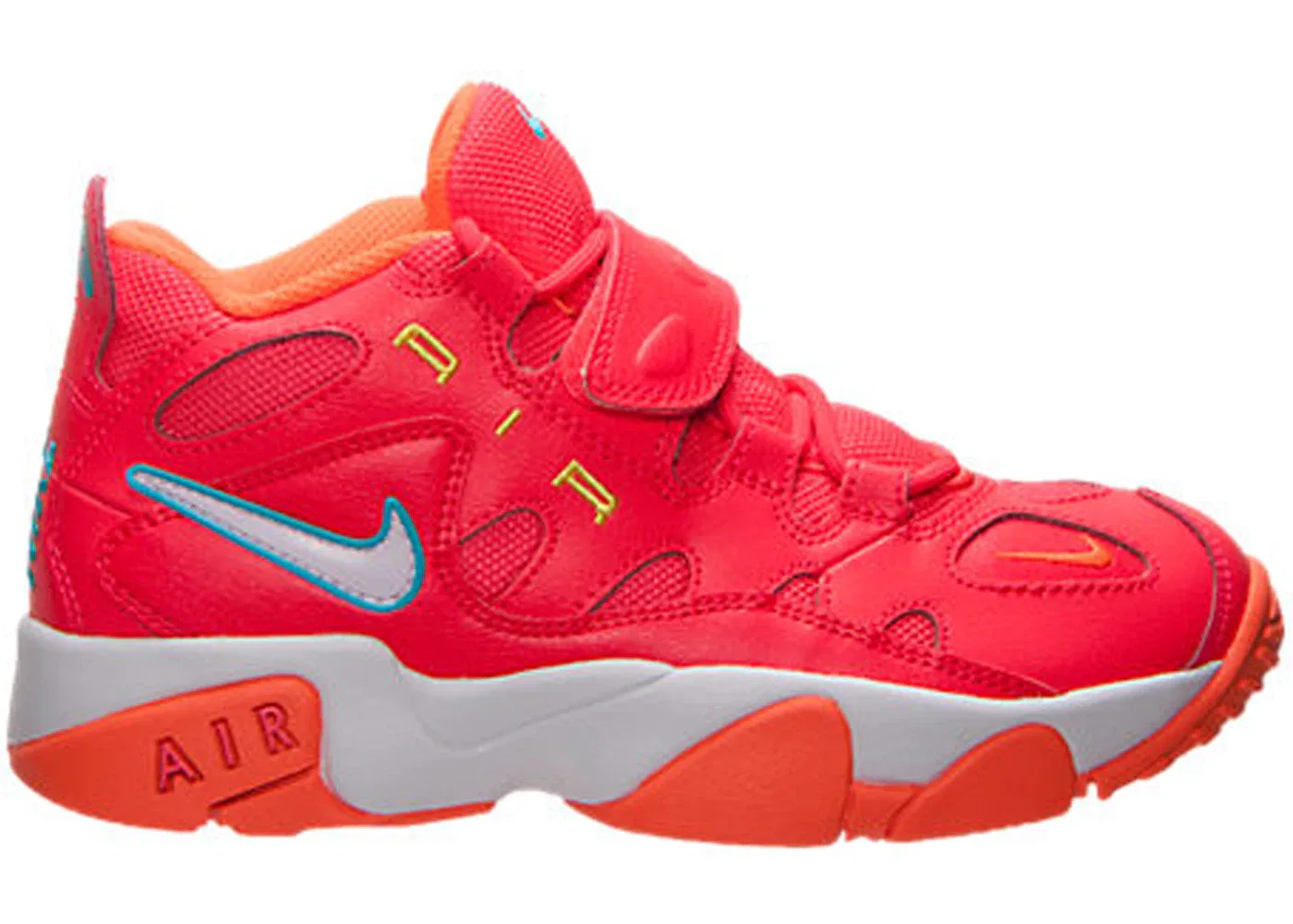 Детские кроссовки для активного спорта Nike Turf Raider Nike, Laser Crimson/White-Gamma Blue-Total Orange