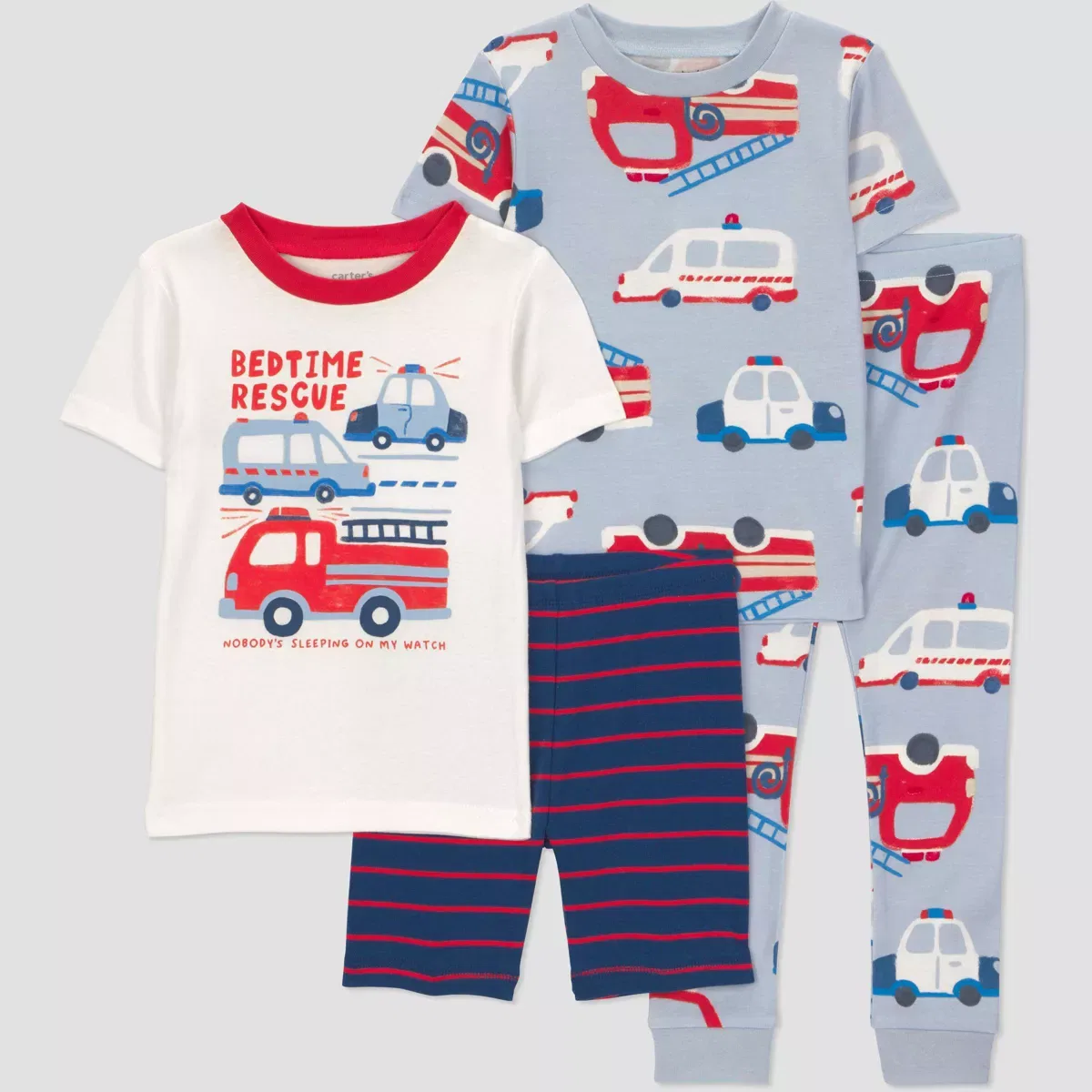 Детский комплект пижам с принтом NIT SLEEPWEAR, Red