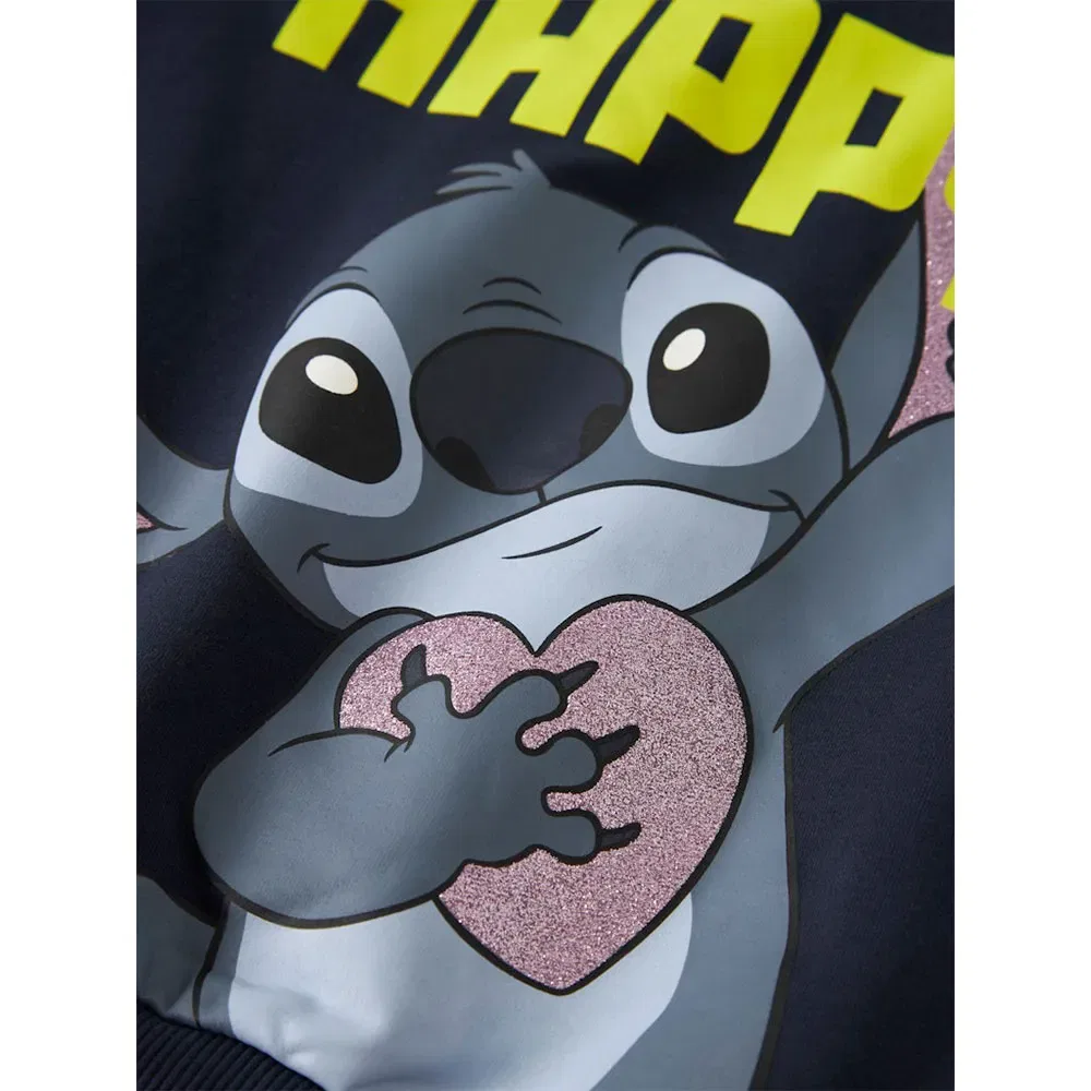 Свитшот Didi Stitch Name It, синий — фото 4