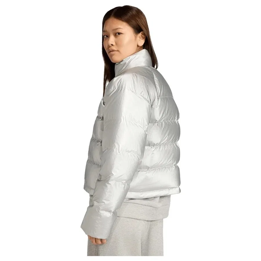 Женская куртка с длинным рукавом, модель Holiday D Jkt, adidas, Серый — фото 3