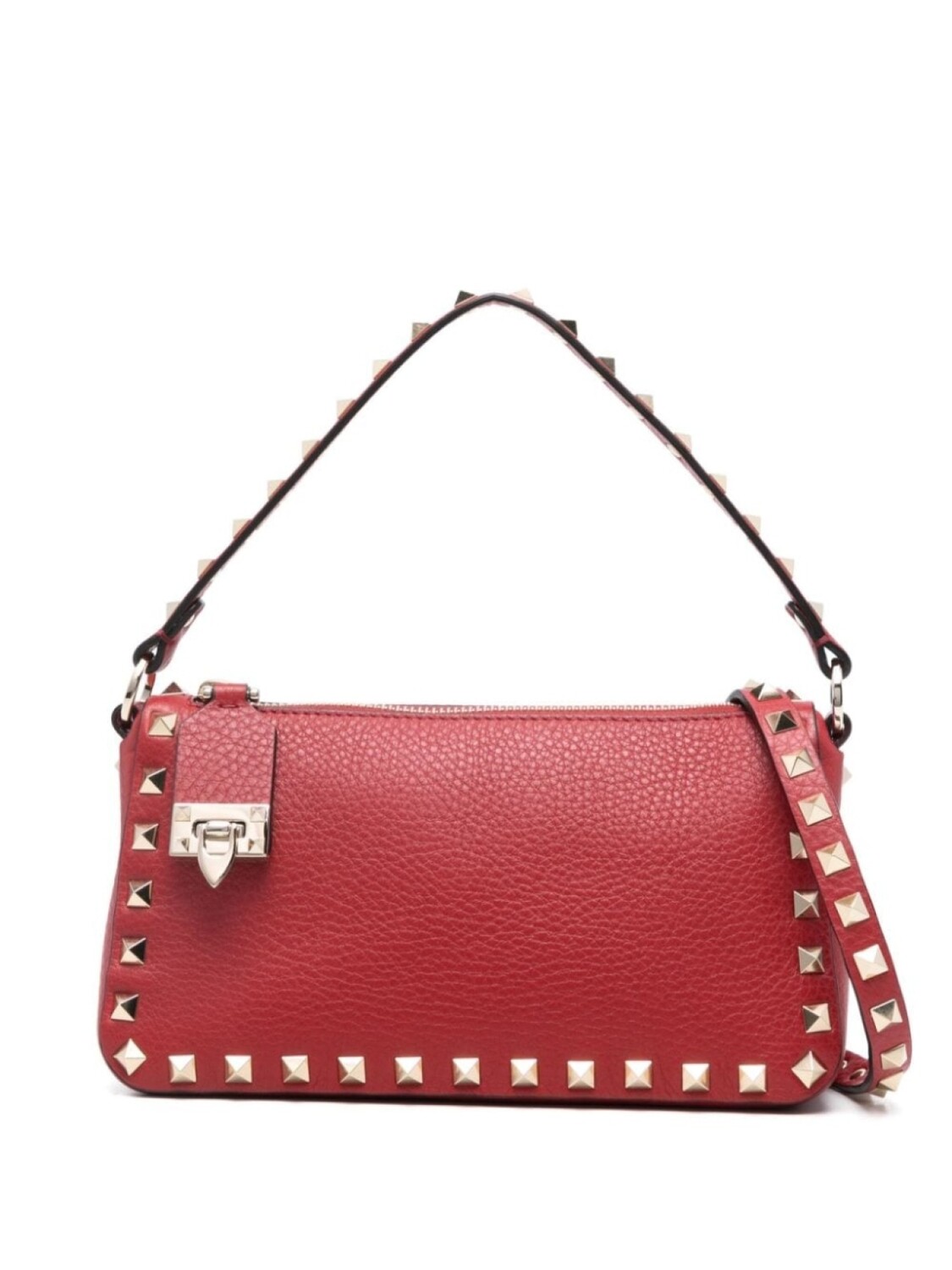 

Valentino Garavani маленькая сумка через плечо Rockstud, красный