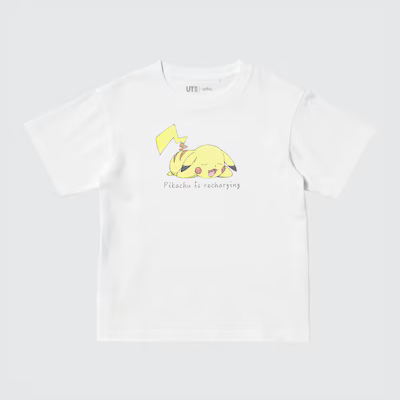 

Футболка детская Uniqlo Pokemon, белый