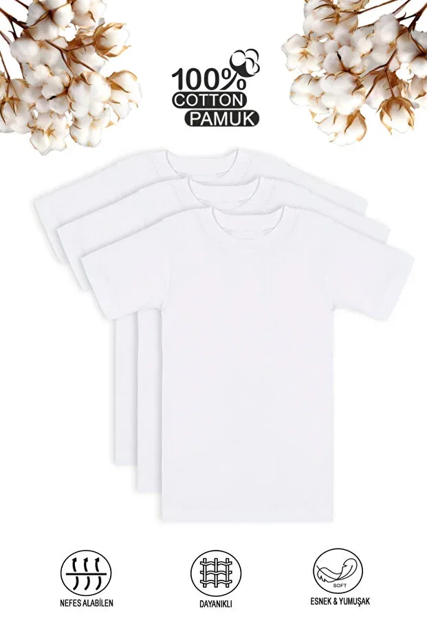Детское термобелье для мальчиков хлопковое комплект Özkan Underwear, White