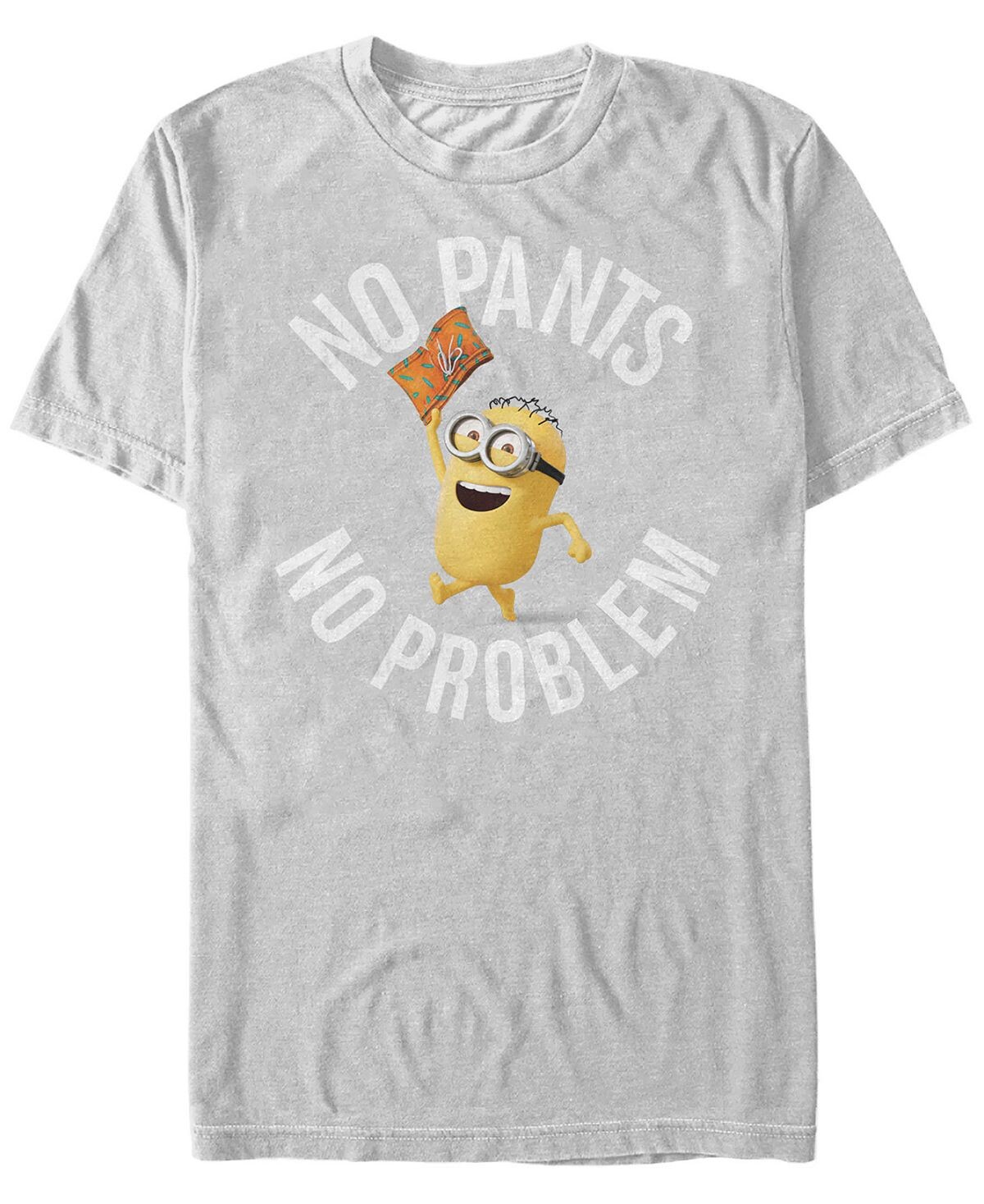 

Мужская футболка с короткими рукавами no pants no problem minions Fifth Sun, черный