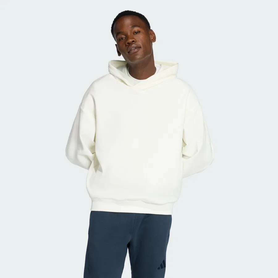 Худи из мягкого спейсера с капюшоном Sportswear Soft Lux adidas, Белый