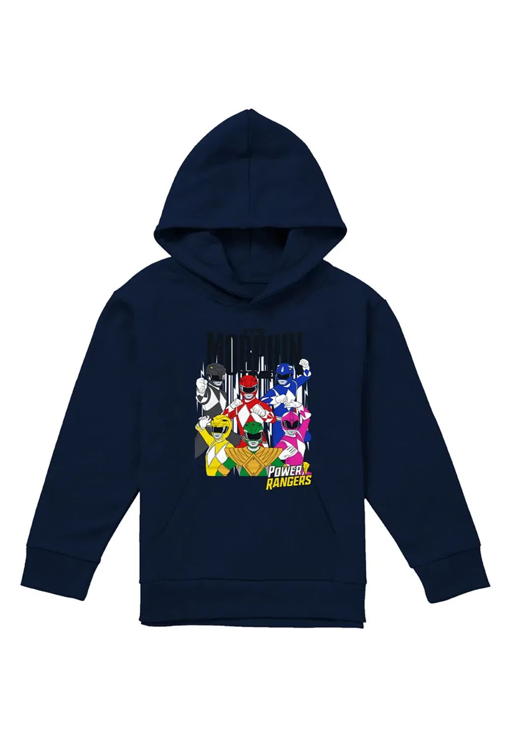 Детский худи Power Rangers It's Morphin Time Hasbro, Navy — фото 4