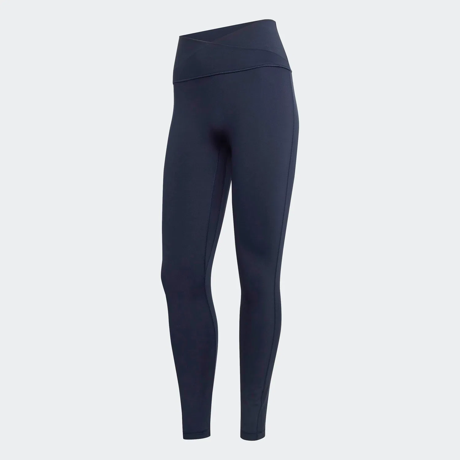 Спортивные легинсы Adidas Performance Skinny Workout Pants Studio All Me темно-синего цвета