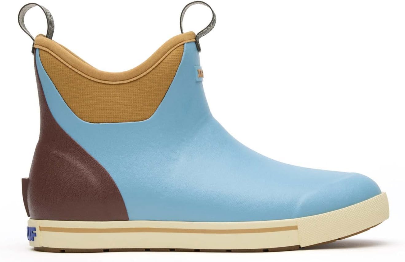 

Мужские ботинки Xtratuf Camp с флисовой подкладкой и низким голенищем, синий