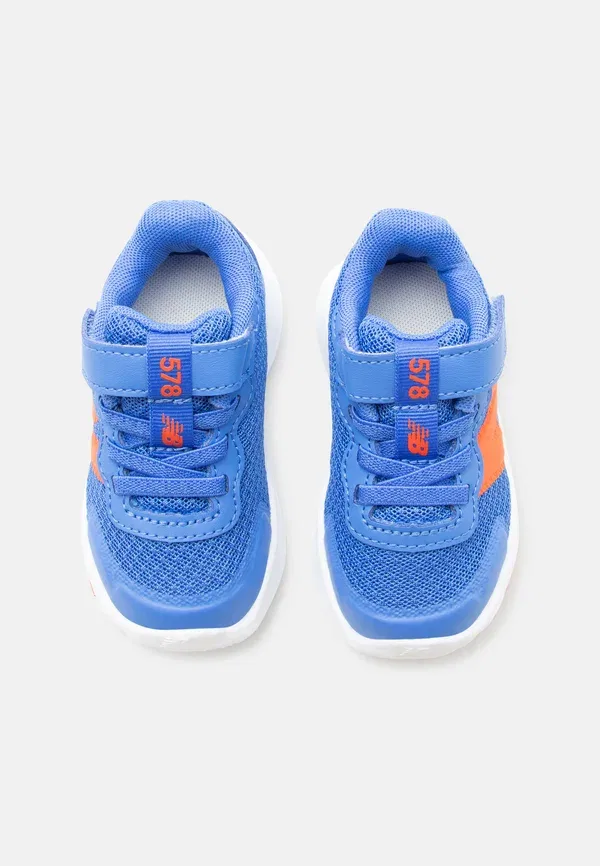 Кроссовки для бега по шоссе New Balance 578, синий/командный оранжевый/белый — фото 4